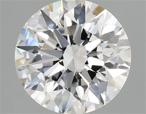 Picture of Lab Grown Diamond 2.58 Carats, Round with Excellent Cut, E Color, VVS2 Clarity and Certified by IGI