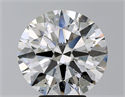 Diamante Natural 5.12 quilates, Redondo , Color G, claridad SI2 y certificado GIA