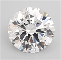 Del inventario de diamantes de laboratorio, 2.06 quilates, Redondo , Color E, claridad VS1 y certificado IGI