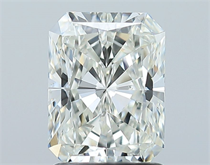 Picture of Natural Diamond 1.53 Carats, Radiant with  Cut, J Color, SI1 Clarity and Certified by GIA