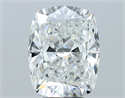 Natural Diamond 5.02 Carats, Cushion with  Cut, G Color, VS1 Clarity and Certified by GIA