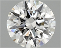 Lab Grown Diamond 1.00 Carats, Round with Excellent Cut, F Color, VVS2 Clarity and Certified by IGI