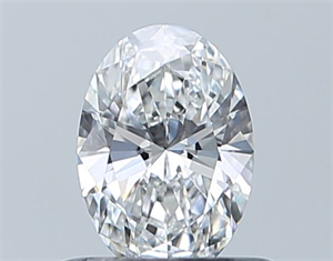 Picture of Natural Diamond 0.50 Carats, Oval with  Cut, E Color, VVS1 Clarity and Certified by GIA
