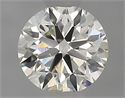 Natural Diamond 0.40 Carats, Round with Excellent Cut, I Color, SI1 Clarity and Certified by IGI