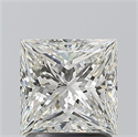 Natural Diamond 1.50 Carats, Princess with  Cut, I Color, SI1 Clarity and Certified by GIA