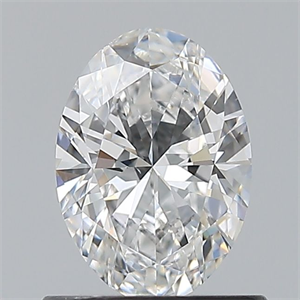 Foto Diamante Natural 0.70 quilates, Ovalado , Color E, claridad VS2 y certificado GIA de