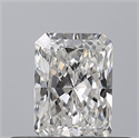 Natural Diamond 0.40 Carats, Radiant with  Cut, E Color, VS1 Clarity and Certified by GIA