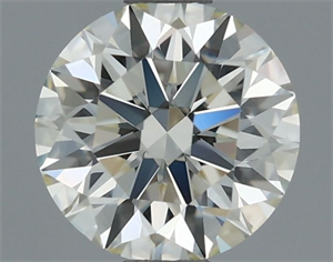 Picture of Natural Diamond 0.70 Carats, Round with Excellent Cut, K Color, VVS1 Clarity and Certified by IGI