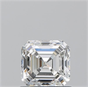 Diamante Natural 0.90 quilates, Asscher , Color H, claridad VS1 y certificado GIA
