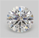 Lab Grown Diamond 1.04 Carats, Round with Ideal Cut, D Color, VVS1 Clarity and Certified by IGI