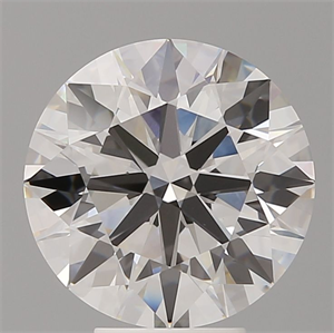 Picture of Lab Grown Diamond 5.55 Carats, Round with Ideal Cut, F Color, VVS2 Clarity and Certified by IGI