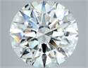 Natural Diamond 5.27 Carats, Round with Excellent Cut, G Color, VS1 Clarity and Certified by GIA