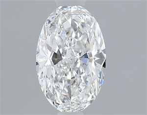 Picture of Natural Diamond 0.60 Carats, Oval with  Cut, E Color, VVS1 Clarity and Certified by GIA