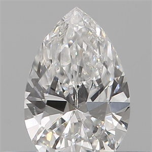 Picture of Natural Diamond 0.24 Carats, Pear with  Cut, E Color, SI1 Clarity and Certified by GIA