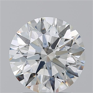 Foto Diamante Natural 2.01 quilates, Redondo , Color I, claridad SI1 y certificado GIA de