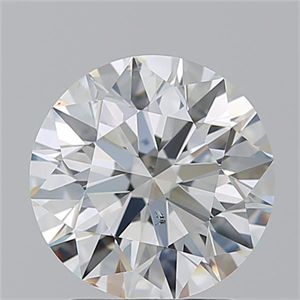 Foto Diamante Natural 2.01 quilates, Redondo , Color I, claridad SI1 y certificado GIA de