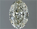 Diamante Natural 1.31 quilates, Ovalado , Color K, claridad VVS1 y certificado IGI