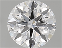 Diamante Natural 0.70 quilates, Redondo , Color D, claridad SI1 y certificado GIA