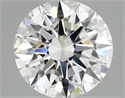 Del inventario de diamantes de laboratorio, 2.08 quilates, Redondo , Color E, claridad VS1 y certificado IGI
