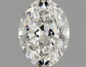 Picture of Natural Diamond 0.71 Carats, Oval with  Cut, F Color, VS1 Clarity and Certified by GIA