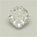 Natural Diamond 1.41 Carats, Cushion with  Cut, G Color, VS1 Clarity and Certified by GIA