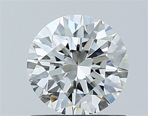 Foto Diamante Natural 0.70 quilates, Redondo , Color H, claridad VVS2 y certificado GIA de