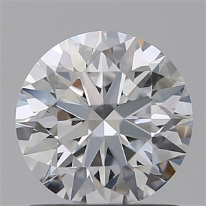Picture of Lab Grown Diamond 1.01 Carats, Round with Ideal Cut, D Color, VS2 Clarity and Certified by IGI