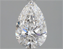 Natural Diamond 1.51 Carats, Pear with  Cut, D Color, VVS1 Clarity and Certified by GIA