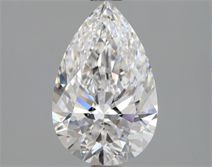Picture of Natural Diamond 1.51 Carats, Pear with  Cut, D Color, VVS1 Clarity and Certified by GIA
