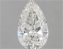 Diamante Natural 0.50 quilates, De pera , Color I, claridad VS1 y certificado GIA