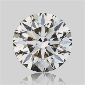Picture of Natural Diamond 0.70 Carats, Round with Excellent Cut, H Color, IF Clarity and Certified by IGI