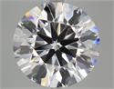 Lab Grown Diamond 10.01 Carats, Round with Ideal Cut, E Color, SI2 Clarity and Certified by IGI