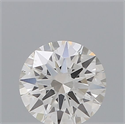 Natural Diamond 0.40 Carats, Round with Excellent Cut, H Color, VS2 Clarity and Certified by IGI