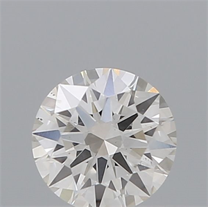 Picture of Natural Diamond 0.40 Carats, Round with Excellent Cut, H Color, VS2 Clarity and Certified by IGI