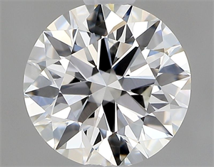 Picture of Natural Diamond 0.74 Carats, Round with Excellent Cut, G Color, VVS1 Clarity and Certified by GIA