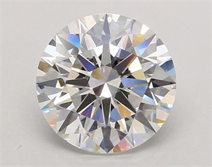 Picture of Lab Grown Diamond 3.05 Carats, Round with Ideal Cut, E Color, VVS2 Clarity and Certified by IGI