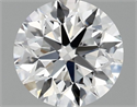Lab Grown Diamond 1.01 Carats, Round with Excellent Cut, D Color, VS1 Clarity and Certified by IGI