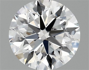 Picture of Lab Grown Diamond 1.01 Carats, Round with Excellent Cut, D Color, VS1 Clarity and Certified by IGI