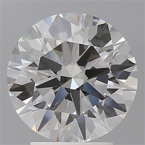 Picture of Lab Grown Diamond 3.01 Carats, Round with Excellent Cut, F Color, VS1 Clarity and Certified by IGI