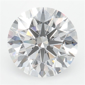 Picture of Lab Grown Diamond 2.56 Carats, Round with Ideal Cut, D Color, IF Clarity and Certified by IGI