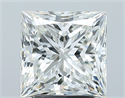 Diamante Natural 2.72 quilates, Princesa , Color H, claridad VS2 y certificado GIA