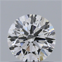 Natural Diamond 0.70 Carats, Round with Excellent Cut, H Color, VS1 Clarity and Certified by GIA