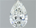 Diamante Natural 0.70 quilates, De pera , Color H, claridad VVS2 y certificado IGI