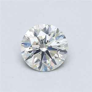 Foto Diamante Natural 0.67 quilates, Redondo , Color K, claridad SI2 y certificado GIA de