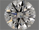 Natural Diamond 0.81 Carats, Round with Excellent Cut, F Color, VVS2 Clarity and Certified by IGI