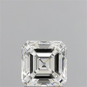 Foto Diamante Natural 2.01 quilates, Asscher , Color H, claridad VS2 y certificado GIA de