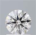 Diamante Natural 0.72 quilates, Redondo , Color D, claridad SI1 y certificado GIA