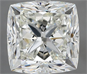 Natural Diamond 3.51 Carats, Cushion with  Cut, J Color, VS1 Clarity and Certified by GIA