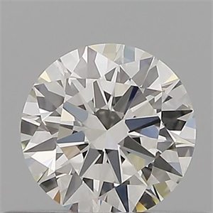 Picture of Natural Diamond 0.40 Carats, Round with Excellent Cut, I Color, VVS1 Clarity and Certified by GIA