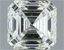 Natural Diamond 1.00 Carats, Asscher with  Cut, I Color, VS2 Clarity and Certified by IGI